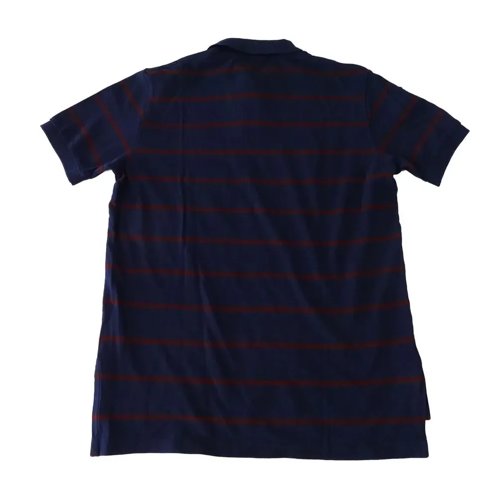 Ralph Lauren Y2K 90s Vintage Striped Golf Polo Shirt Men's Large